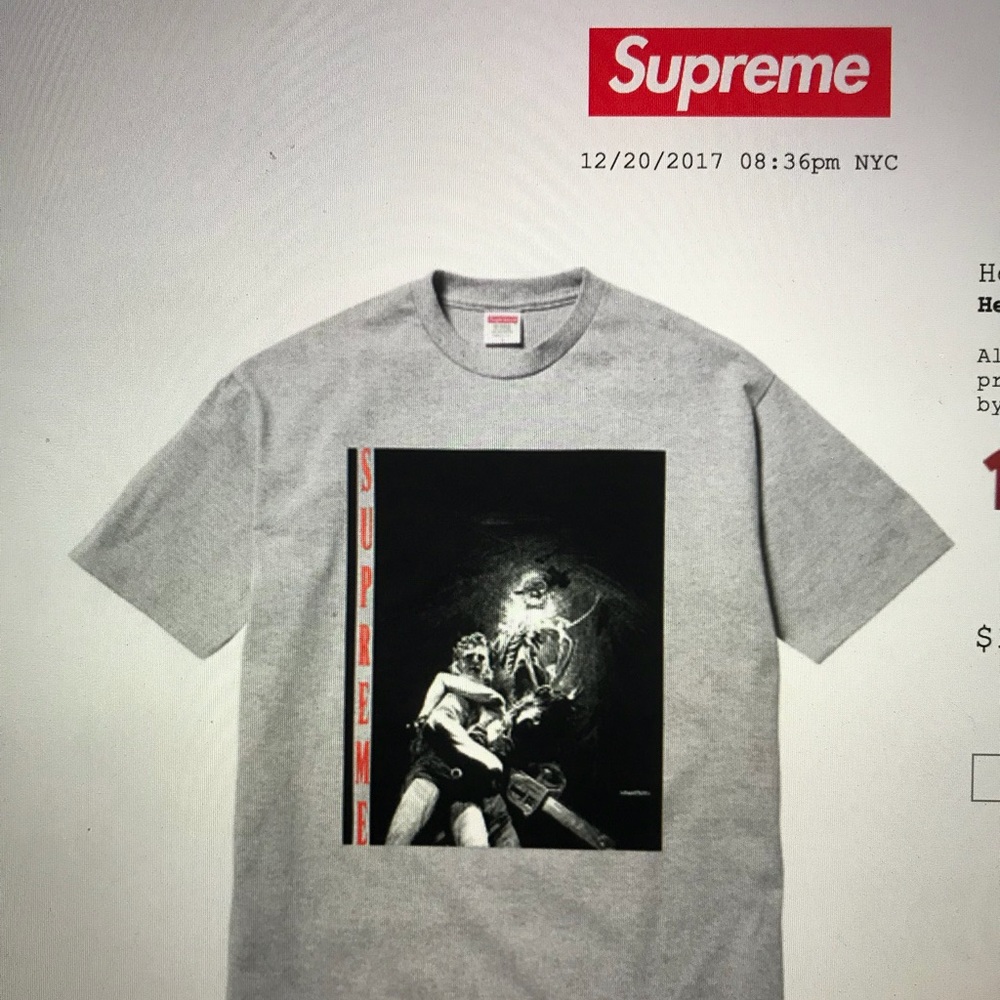 ***SOLD*** 100% Authentic Supreme Horror Tee